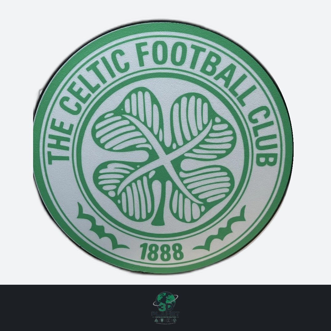 Celtic club USB light — fan décor by 3D Planet